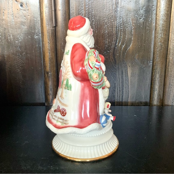 2003 Lenox Santa Around the World - United States - Joy to the World Music Box - Picture 14 of 15